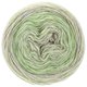 Lana Grossa ECOPUNO Dégradé | 405-mjuk grön/vanilj/ljus grå