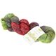Lana Grossa ECOPUNO Hand-dyed | 502-ljus grön/björnbär/petrol/grålila/bordeaux