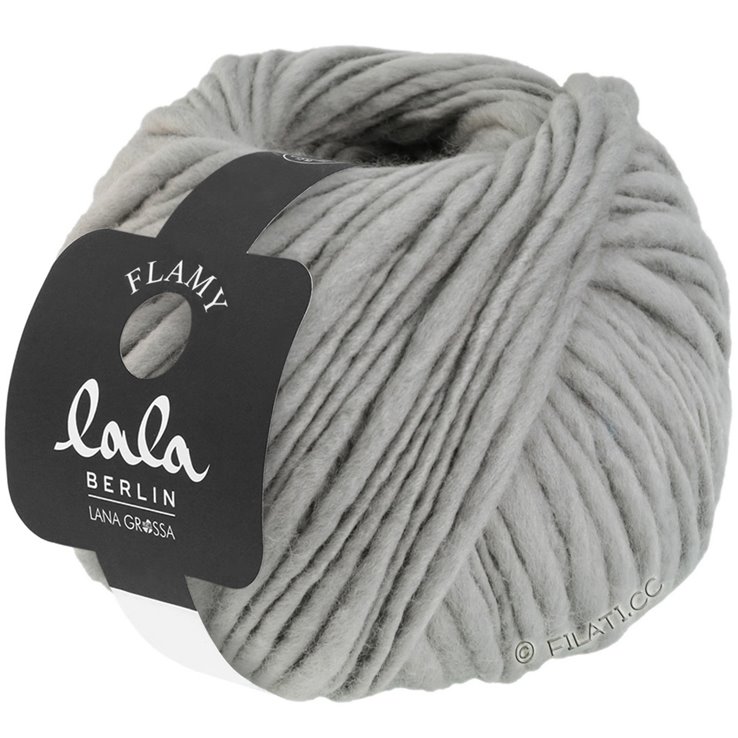 Lana Grossa FLAMY (lala BERLIN) | 005-ljus grå