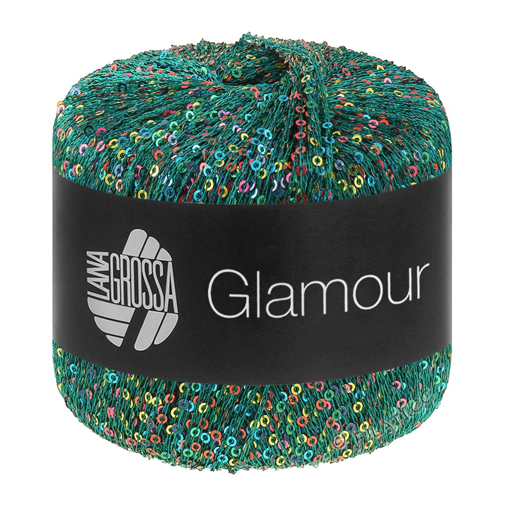 Lana Grossa GLAMOUR | 108-opalgrön
