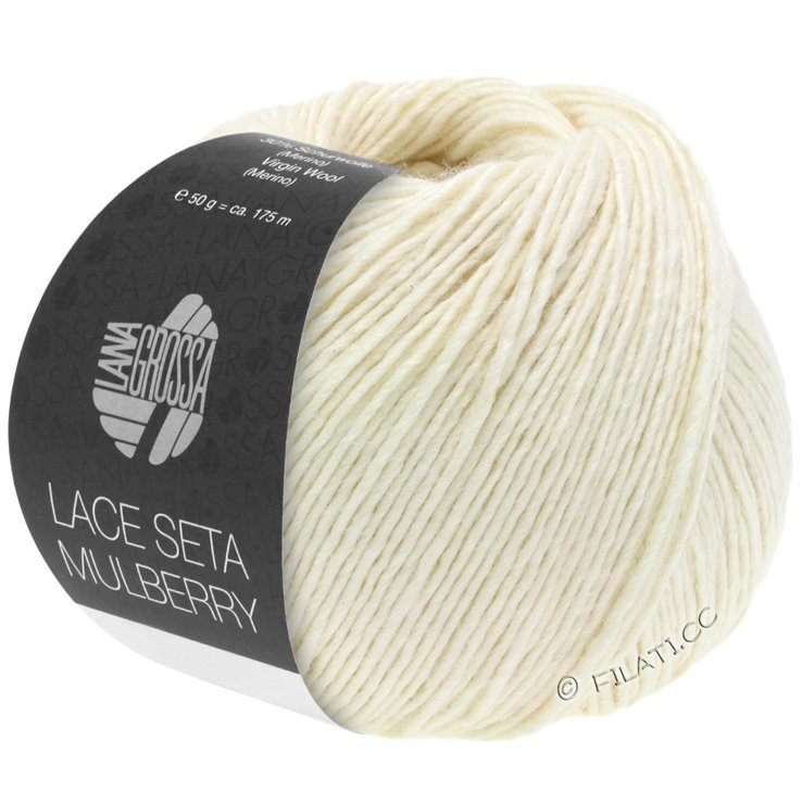 Lana Grossa LACE SETA MULBERRY | 01-vit