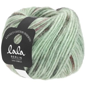 Lana Grossa LOVELY COTTON Inserto (lala BERLIN) | 111-pastellgrön/grå
