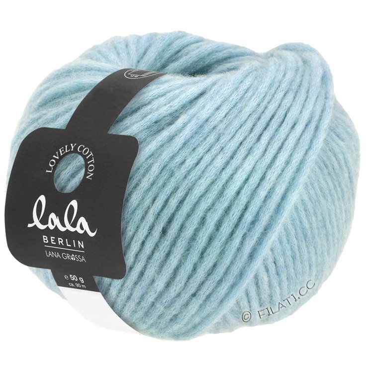 Lana Grossa LOVELY COTTON (lala BERLIN) | 21-ljus blå