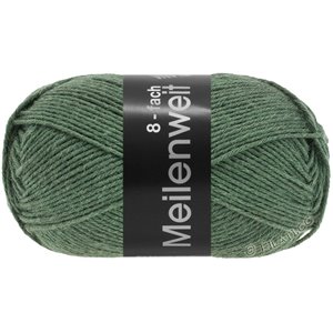 Lana Grossa MEILENWEIT 8-FACH 150g Uni | 9566-grönblå