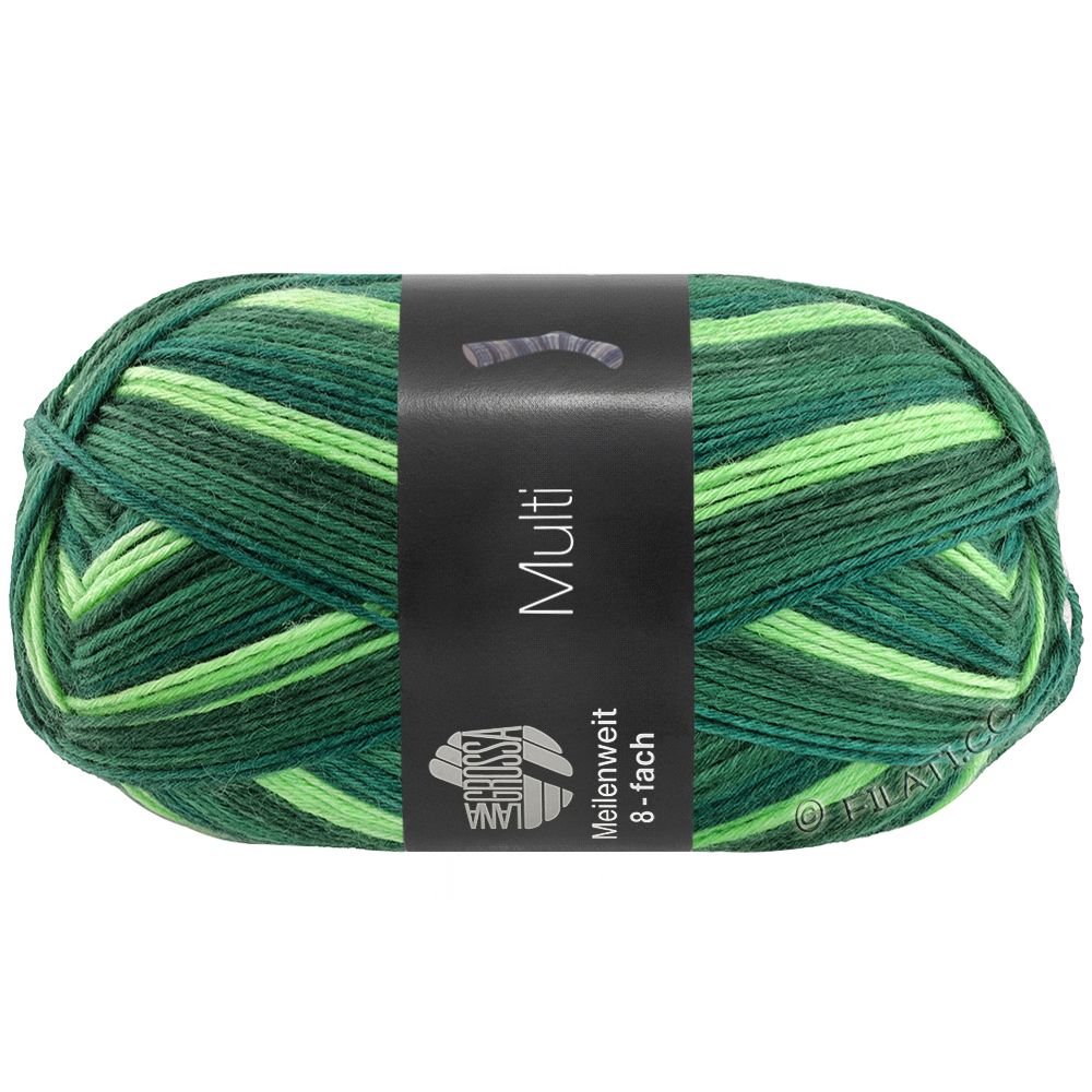 MEILENWEIT 8-FACH 150g Multi från Lana Grossa