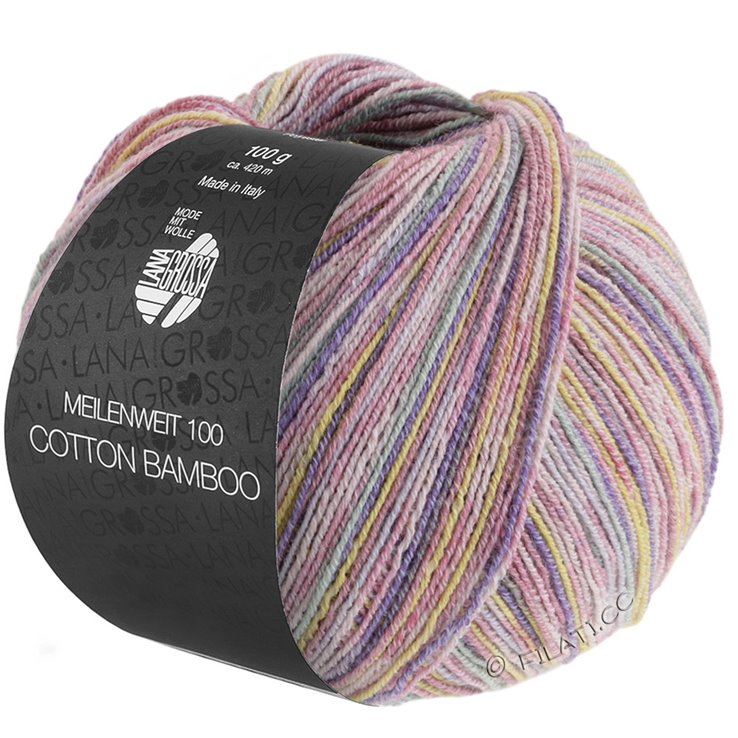 Lana Grossa MEILENWEIT 100g Cotton Bamboo Sole Mix | 6413-
