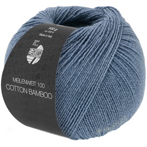 Lana Grossa MEILENWEIT 100g Cotton Bamboo | 34-jeansblå