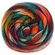 Lana Grossa MEILENWEIT 100g Fontana | 5451-oliv/smaragd/mörk violett/taupe/gråbrun/mörk brun/turkosblå/roströd/orange/jade/röd