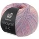 Lana Grossa MEILENWEIT 100g Woolycell Duo | 6003-blålila/rosa/kräm