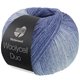 Lana Grossa MEILENWEIT 100g Woolycell Duo | 6005-marin/gråblå/ljus blå