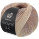Lana Grossa MEILENWEIT 100g Woolycell Duo | 6009-beige/sandbeige/grå