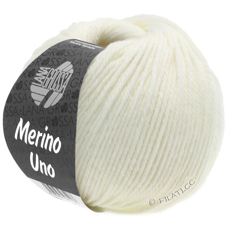 Lana Grossa MERINO UNO | 01-vit