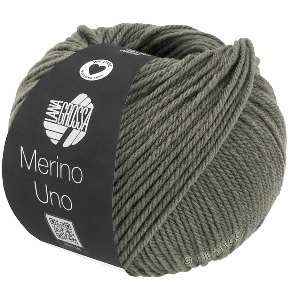 Lana Grossa MERINO UNO | 92-grågrön