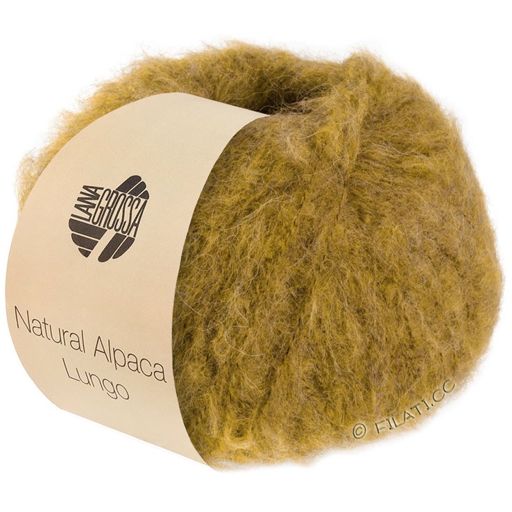 Lana Grossa NATURAL ALPACA Lungo | 16-senap
