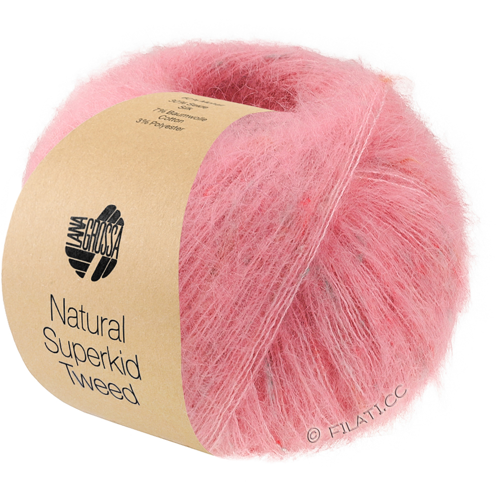 Lana Grossa NATURAL SUPERKID TWEED | 638-nejlikerosa