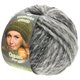 Lana Grossa OLYMPIA Alpaca | 910-silvergrå/ljus grå/mellangrå melerad