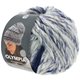 Lana Grossa OLYMPIA Denim | 254-vit/marin melerad/grå/mörk grå
