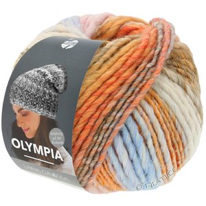 Lana Grossa OLYMPIA Classic | 106-orange/gråbrun/jeans/lax/gammalrosa/ljus grå/mörk grå/ljus beige/kamel