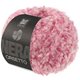 Lana Grossa ORSETTO Moulinè (Nera) | 101-pink/råvit