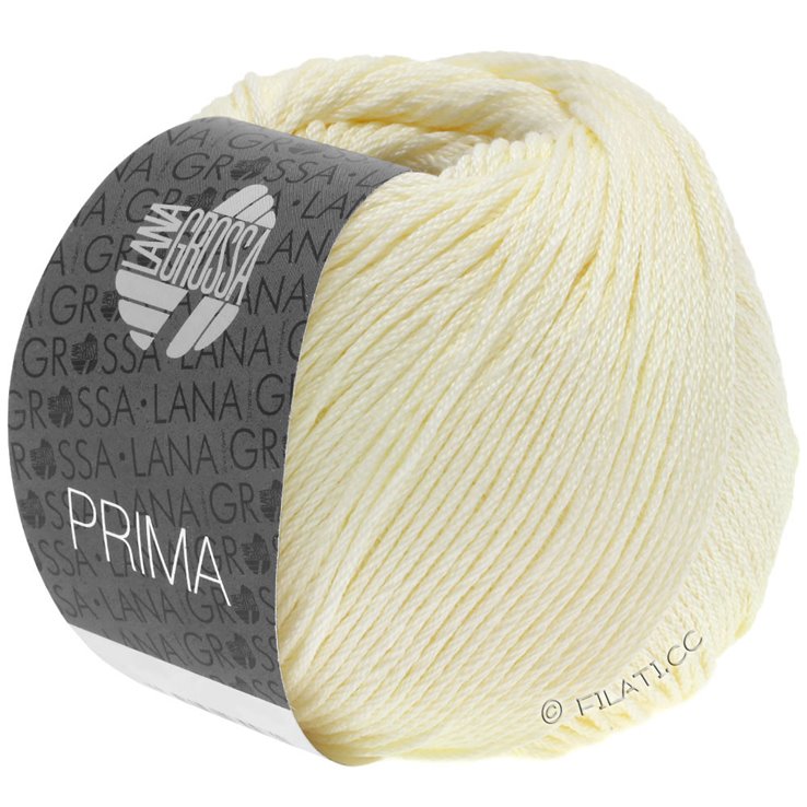 Lana Grossa PRIMA | 01-råvit