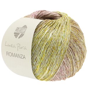 Lana Grossa ROMANZA (Linea Pura) | 08-mint/gröngrå/grå/auberginegrå/khaki/pistasch