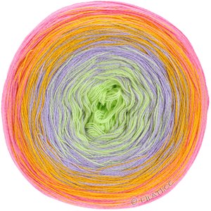 Lana Grossa SHADES OF COTTON | 123-pink/orange/lila/ljus grön