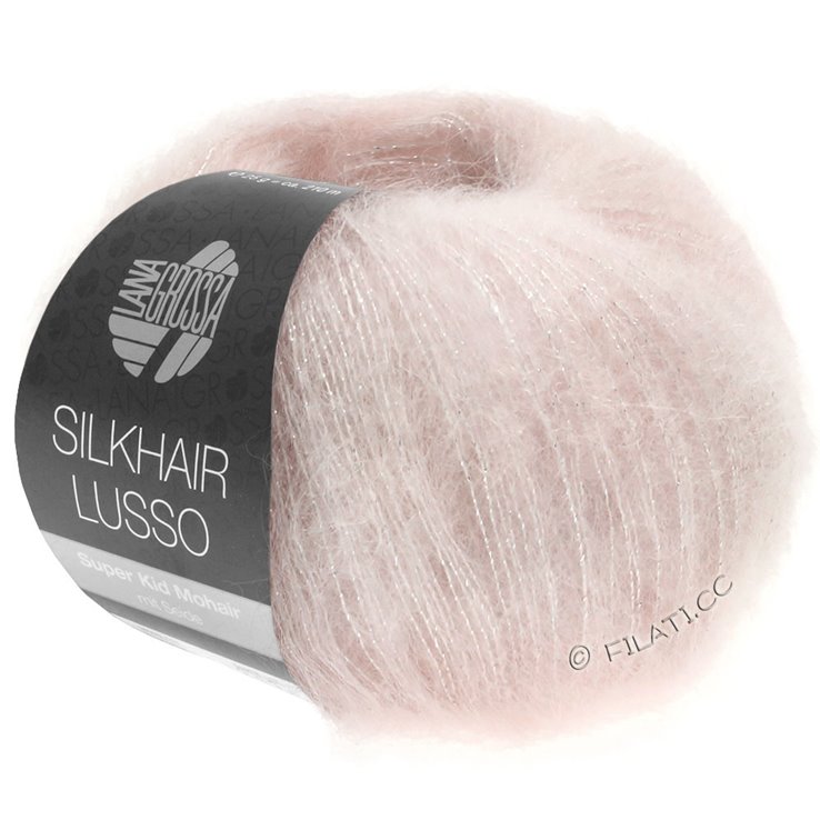 Lana Grossa SILKHAIR Lusso | 901-pastellrosa