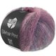 Lana Grossa SILKHAIR PRINT | 435-pink/bordeaux/ljus grå/gråviolett