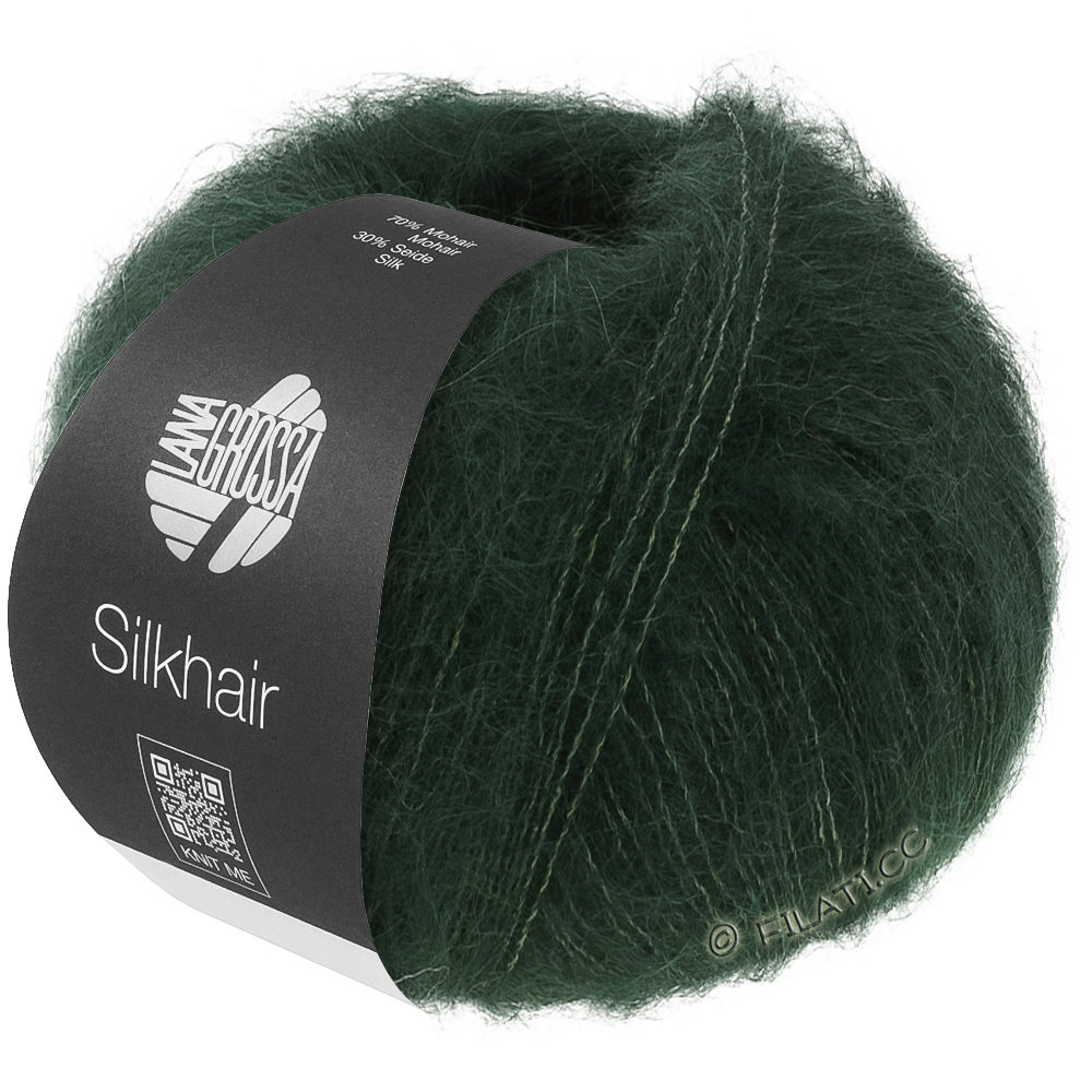 Lana Grossa SILKHAIR | 231-svartgrön