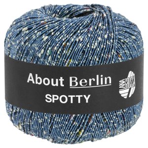Lana Grossa SPOTTY (ABOUT BERLIN) | 18-jeansblå färgrik