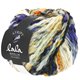Lana Grossa STRIPY (lala BERLIN) | 12-persika/orange/natur/aubergine/rosa/ljus grå/svart