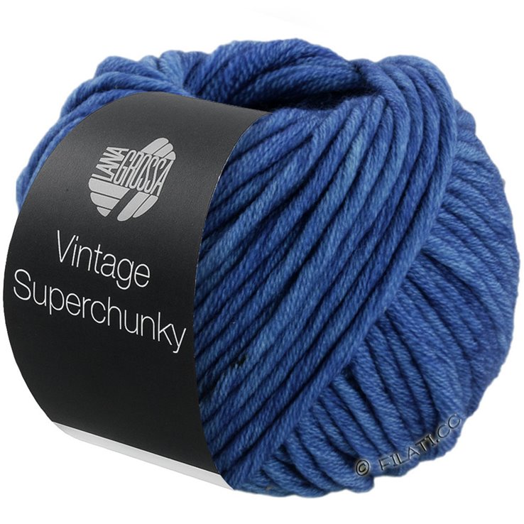 Lana Grossa Vintage Superchuncky | 504-bläckblå