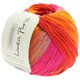 Lana Grossa WAKAME Uni/Print (Linea Pura) | 110-solgul/orange/mörk pink/gammalrosa
