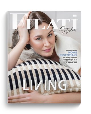 LIVING No. 1 - Magasin (DE) + Strikkeopskrifter (SE)