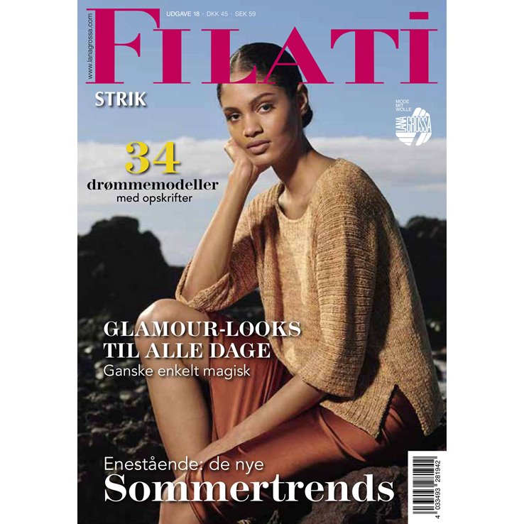 FILATI Strik Udgave 18 (DK) - Dänish Edition från Lana Grossa