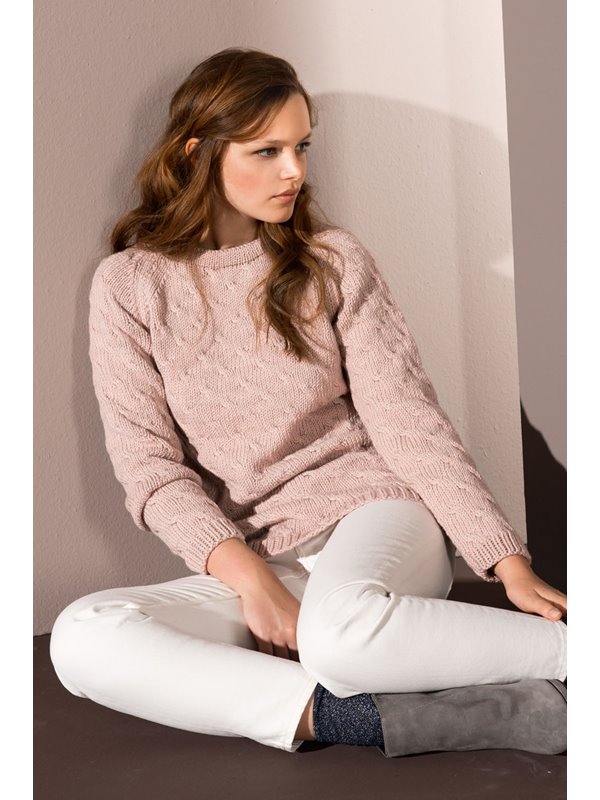 Lana Grossa PULLOVER Bingo Melange - Stickmönster (DK)