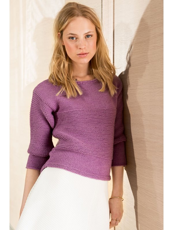 Lana Grossa PULLOVER Bingo Melange - Stickmönster (DK)