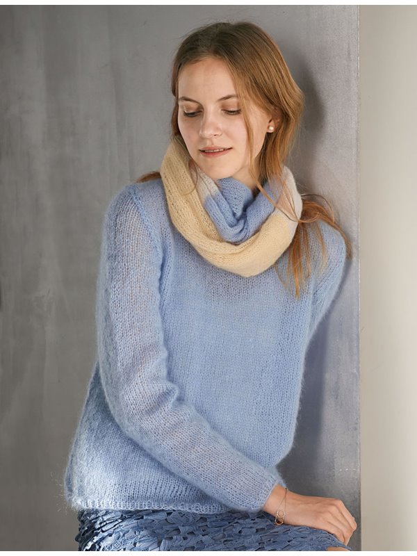 Lana Grossa PULLOVER Silkhair - German Edition