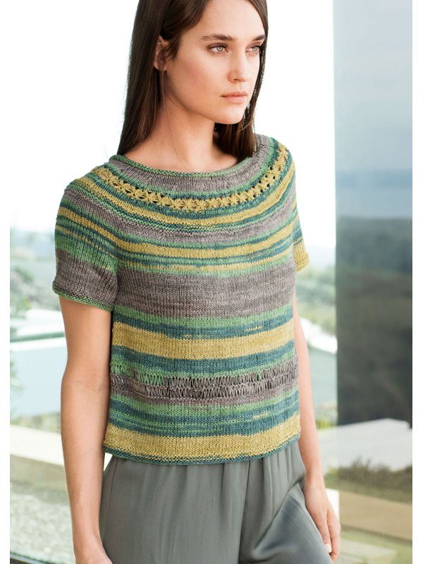 Lana Grossa PULLOVER Linarte Color - German Edition