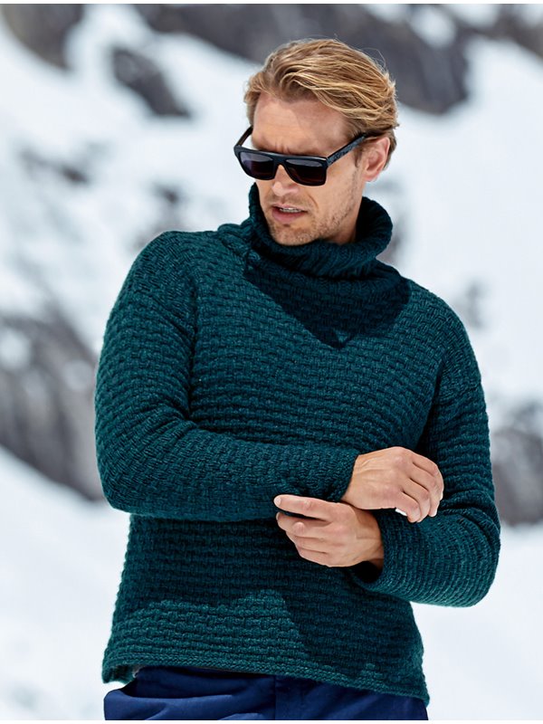 Lana Grossa PULLOVER Alta Moda Cashmere 16 (MAN) - Stickmönster (SE)