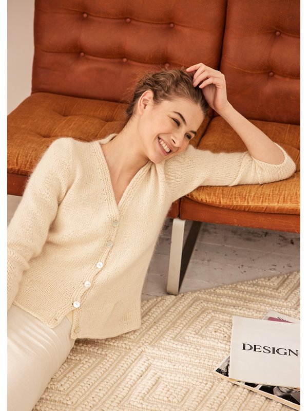 Lana Grossa JACKA Alta Moda Cotolana & Silkhair - Stickmönster (SE)