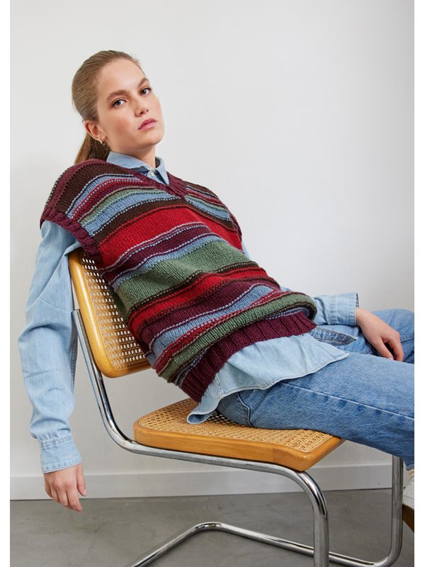 Lana Grossa SLIPOVER Alta Moda Cashmere 16 - Stickmönster (SE)