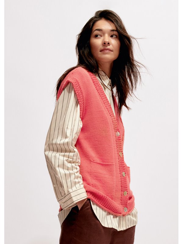 Lana Grossa VÄST Landlust Baumwolle - Stickmönster (SE)