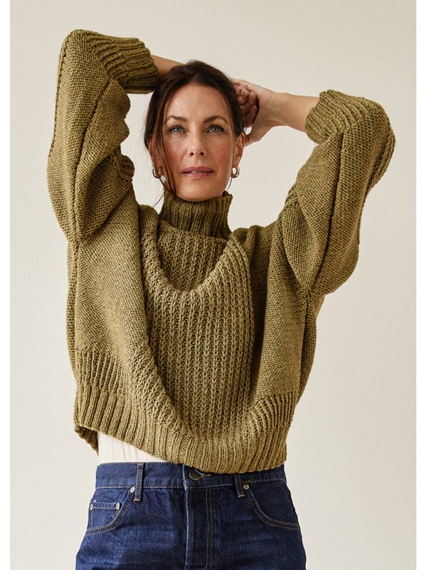 Lana Grossa PULLOVER New Classic - Stickmönster (SE)