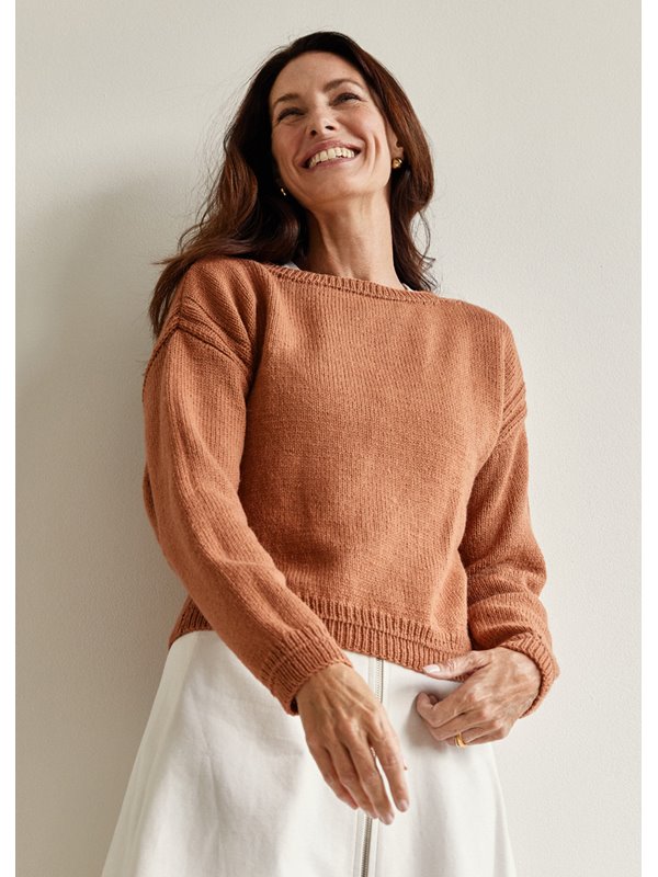 Lana Grossa PULLOVER Landlust Alpaka Merino 160 - Stickmönster (SE)