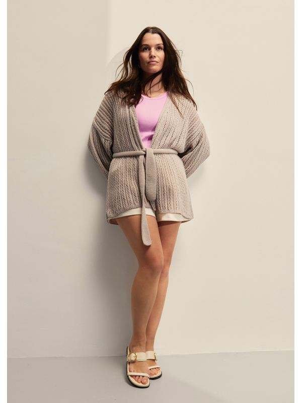 Lana Grossa CARDIGAN Cotton Wool - Stickmönster (SE)