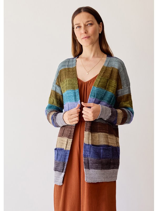 Lana Grossa CARDIGAN Cool Wool Vintage - Stickmönster (DK)