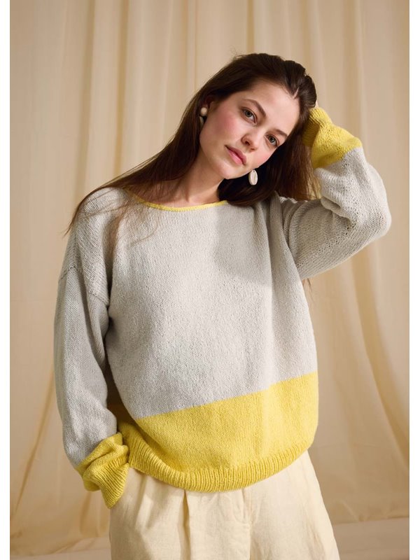 Lana Grossa PULLOVER Alta Moda Cotolana - Stickmönster (NO)