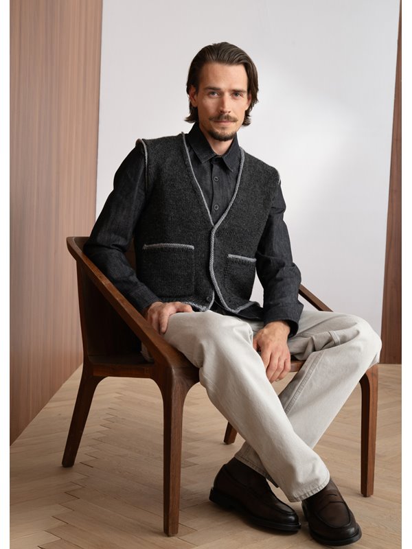 Lana Grossa VÄST Landlust Naturwolle