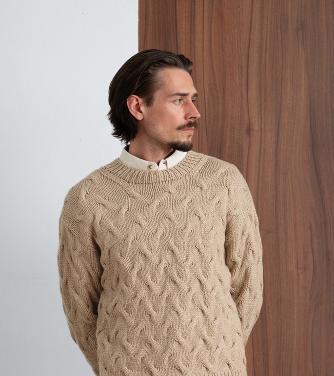 Lana Grossa PULLOVER Cool Merino Big